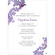 Watercolor Damask Invitations Image 6 of 8
